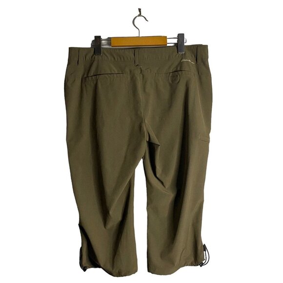 Eddie Bauer Women's Green Trail Hiking Capri - Picture 5 of 10